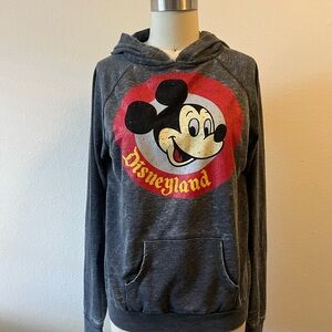 Disney Gray Disneyland Resort Vintage Hoodie